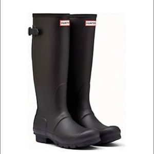 Women’s Black Tall Hunter Rainboots